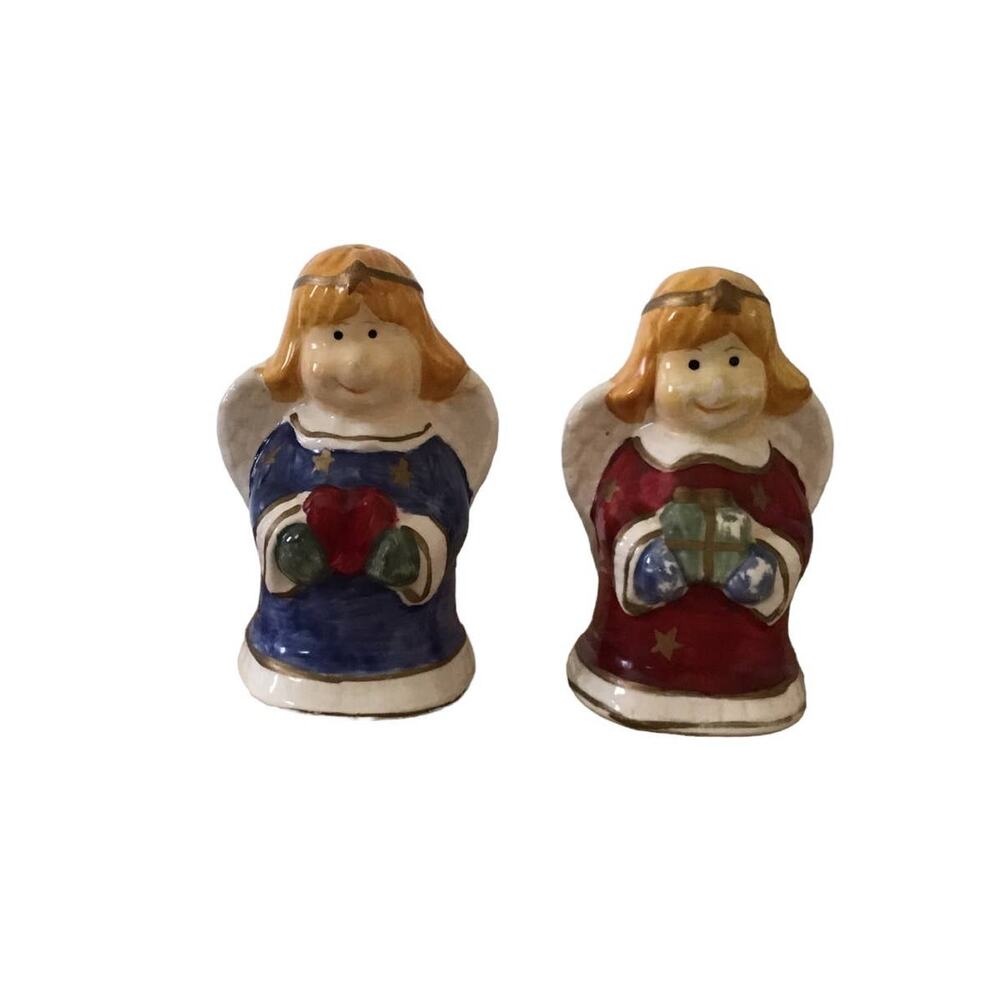 Vintage Angel Salt and Pepper Shakers